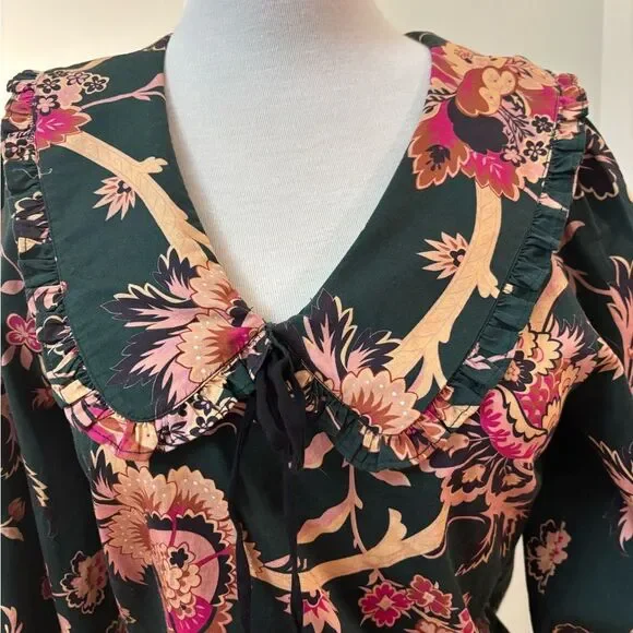 Love the Label Leonie Floral Print Top S - Picture 5 of 8